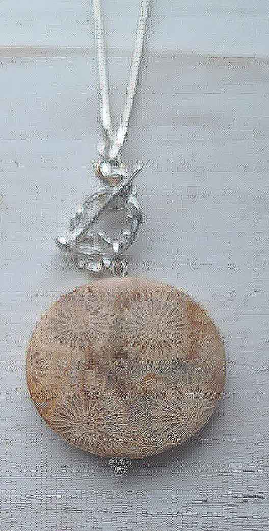 Fossil Coral (natural) 30mm