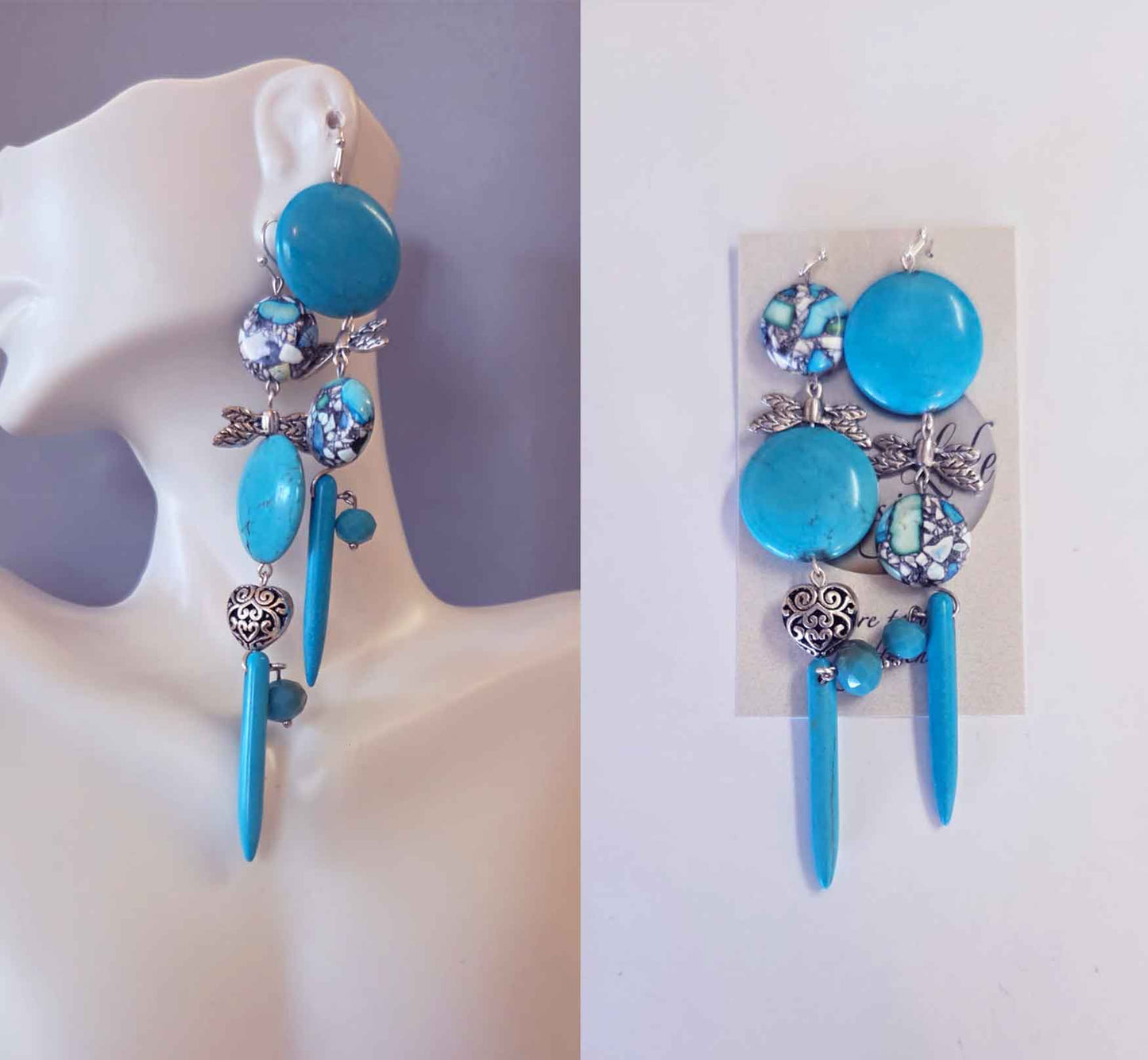 Magnesite Earrings 1