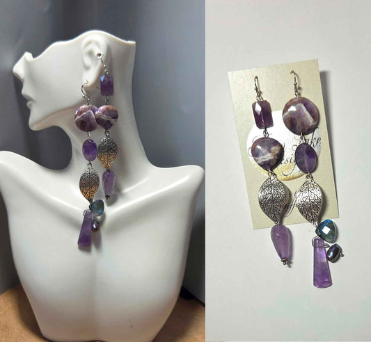 Amethyst Earrings 1