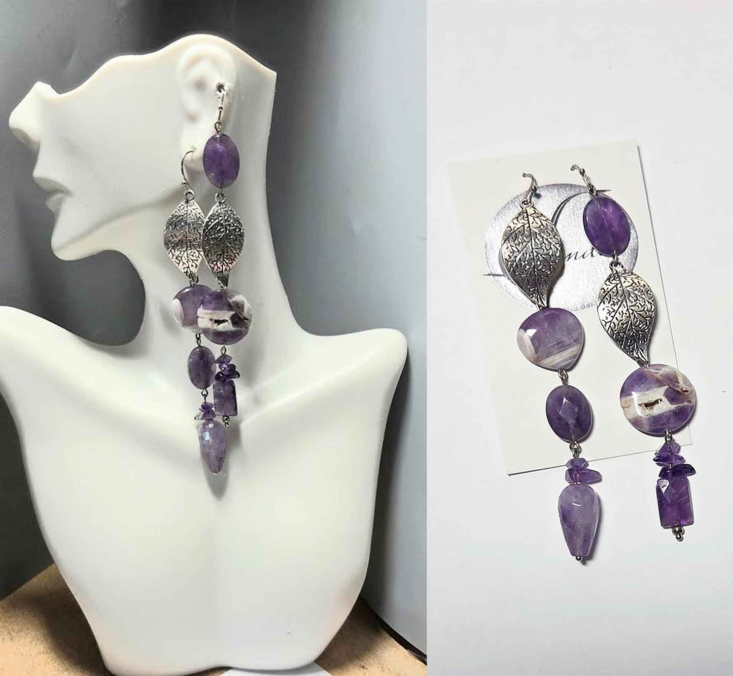 Amethyst Earrings 1