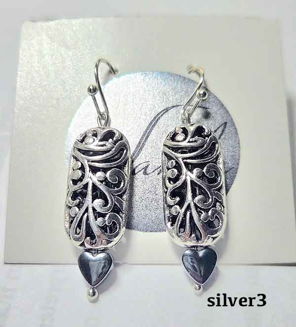 Silver Earrings Collections