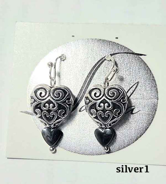 Silver Earrings Collections