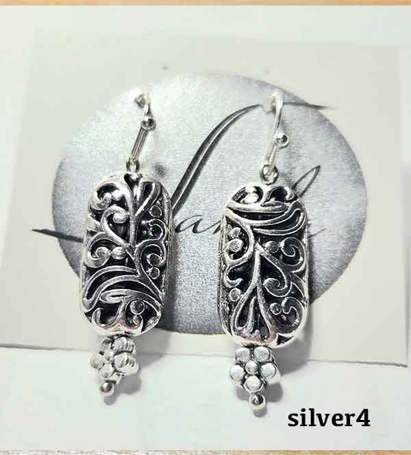 Silver Earrings Collections