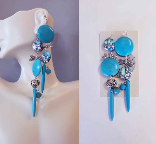Magnesite Earrings 1